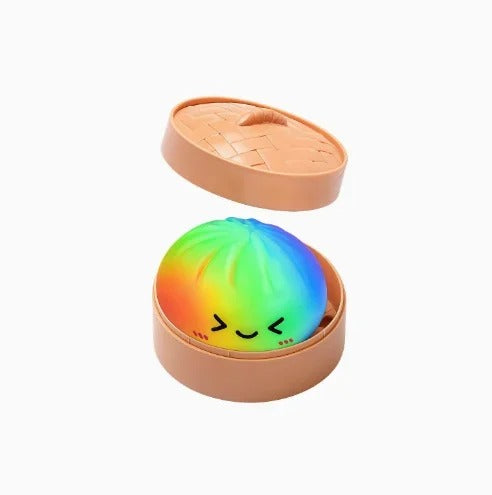 Glitter Dumpling Squishy Toy – Slow Rising Sensory Fidget Toy - Premium Dumpling Squishy
