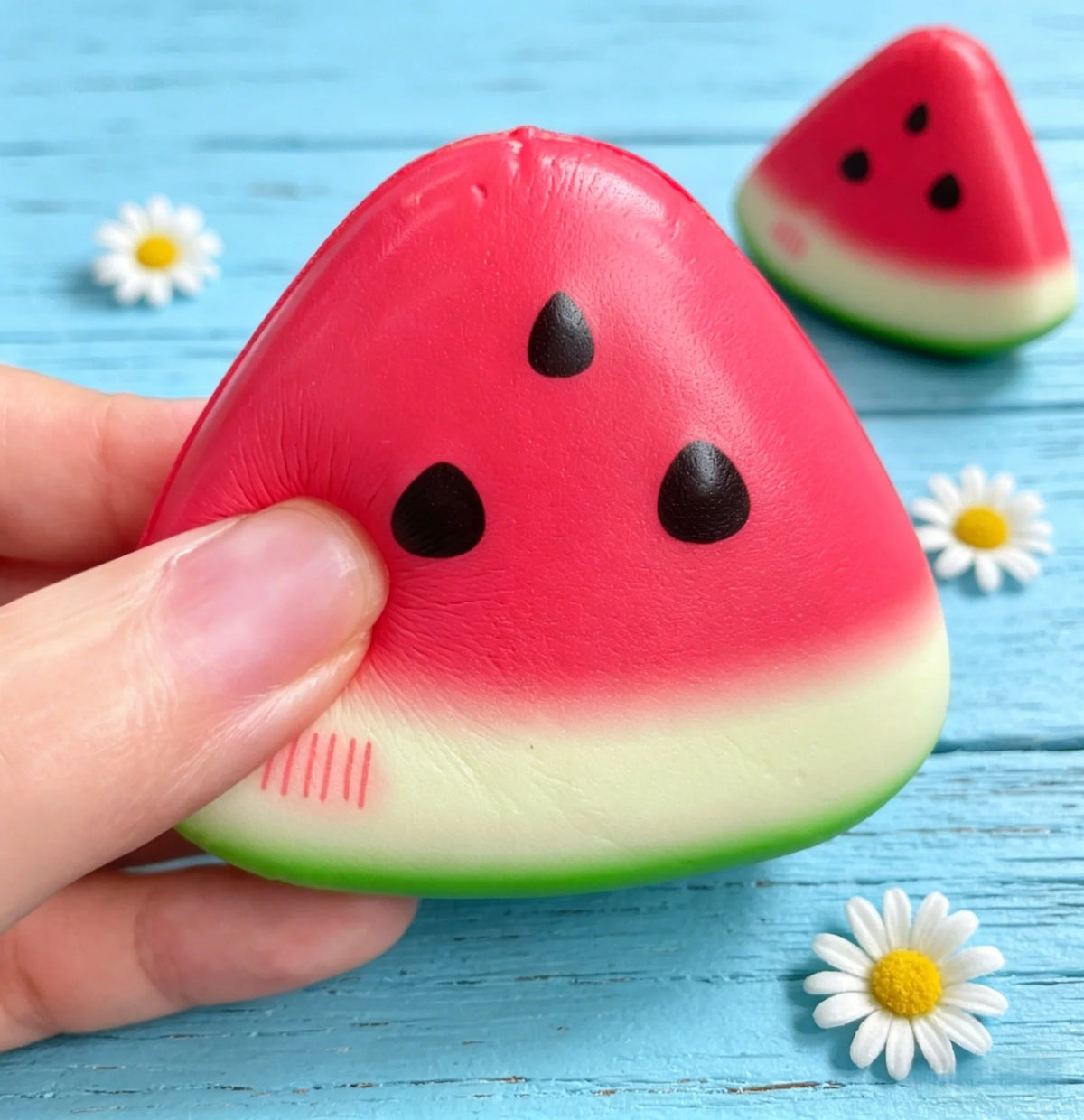 Watermelon Squishy Fidget Toy – Slow Rising Squeeze Stress Reliever - Premium Squishy Toy