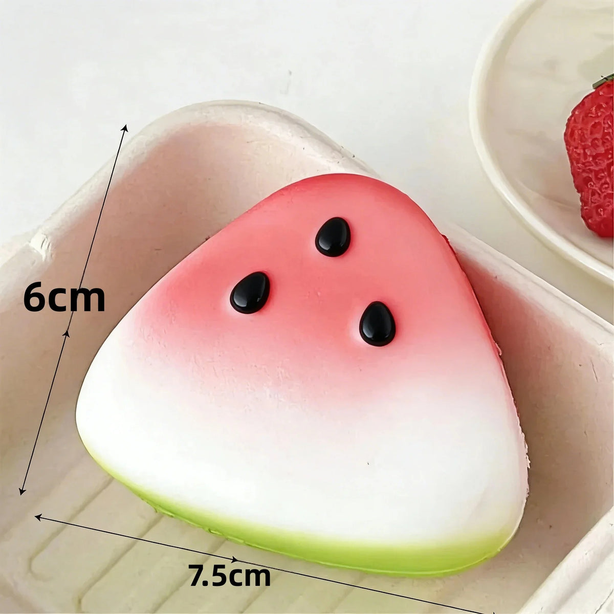 Watermelon Squishy Fidget Toy – Slow Rising Squeeze Stress Reliever - Premium Squishy Toy