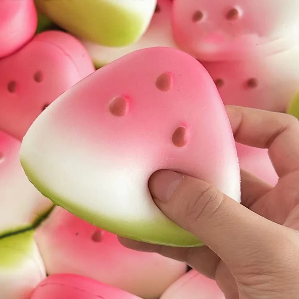 Watermelon Squishy Fidget Toy – Slow Rising Squeeze Stress Reliever - Premium Squishy Toy