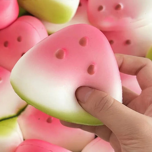 Watermelon Squishy Fidget Toy – Slow Rising Squeeze Stress Reliever - Premium Squishy Toy